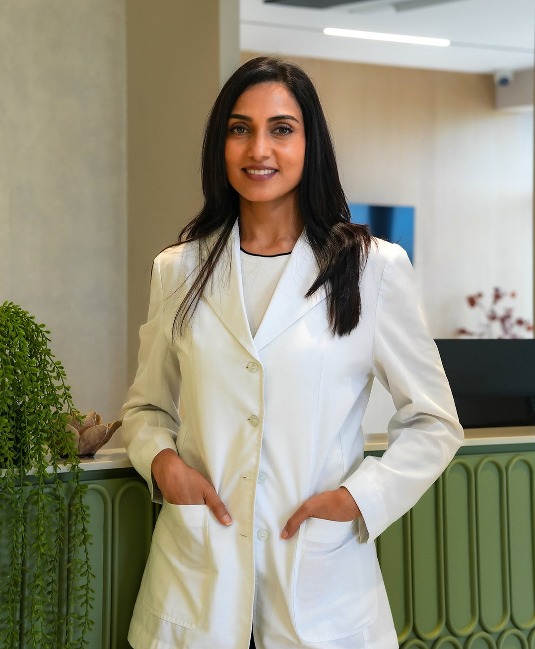 Dr. Suneeta Veeramachaneni — Cosmetic and Aesthetic Dentist and Implantologist at Krest Dental Care, Visakhapatnam